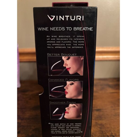 Vinturi Essential Wine Aerator With Box Red Wine Accessory - Picture 8 of 12